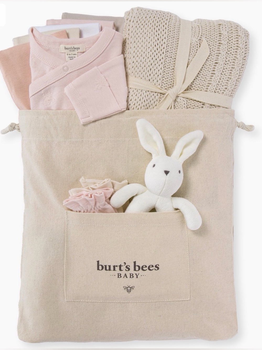 Burt's Bees Take Me Home Baby Girl Gift Set BNWT